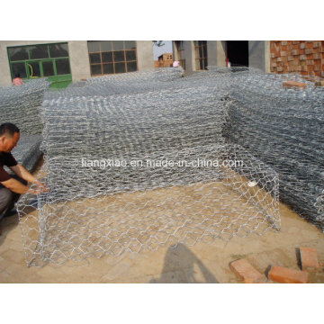 Hot Dipped Galvanized Gabion Basket Factory (HPZS#2003)